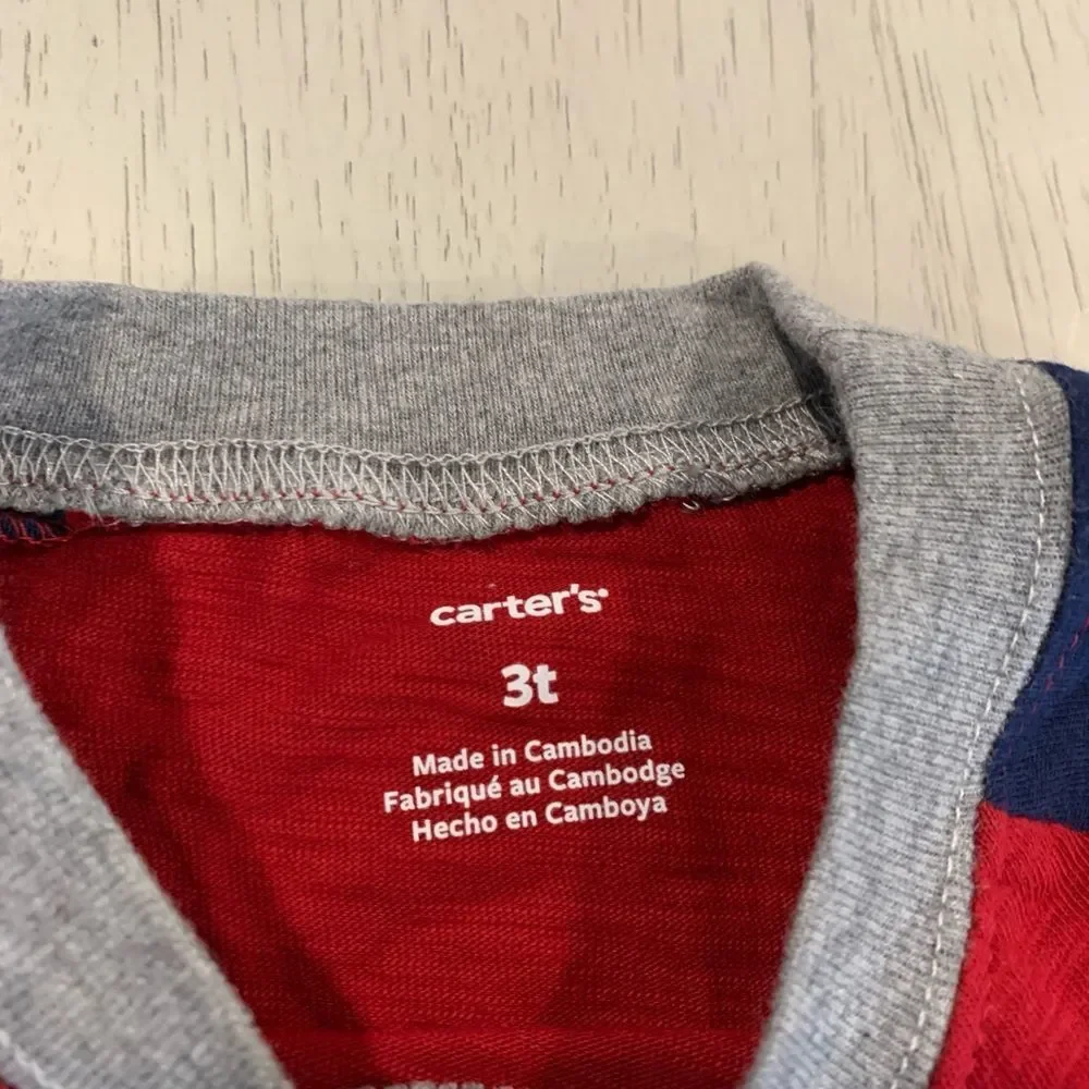 Big Bro and Best Brother Kids T-Shirts - Red and Black - Picture 6 of 8